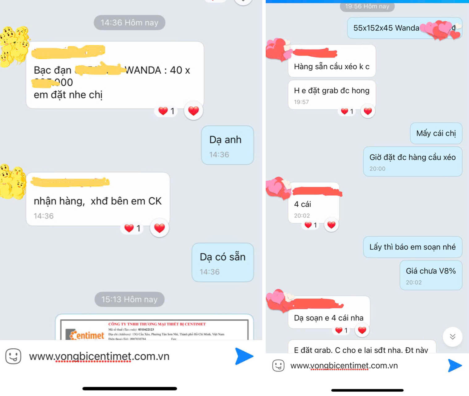 CENTIMET luôn nỗ lực hỗ trợ khách hàng xử lý nhanh các đơn hàng cấp bách khi có thể.