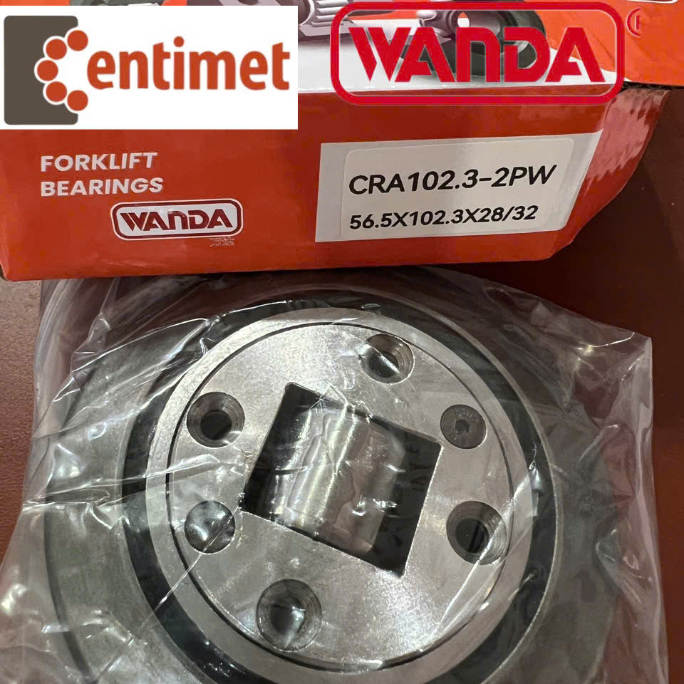 Vòng bi xe nâng WANDA CRA102.3-2PW chính hãng