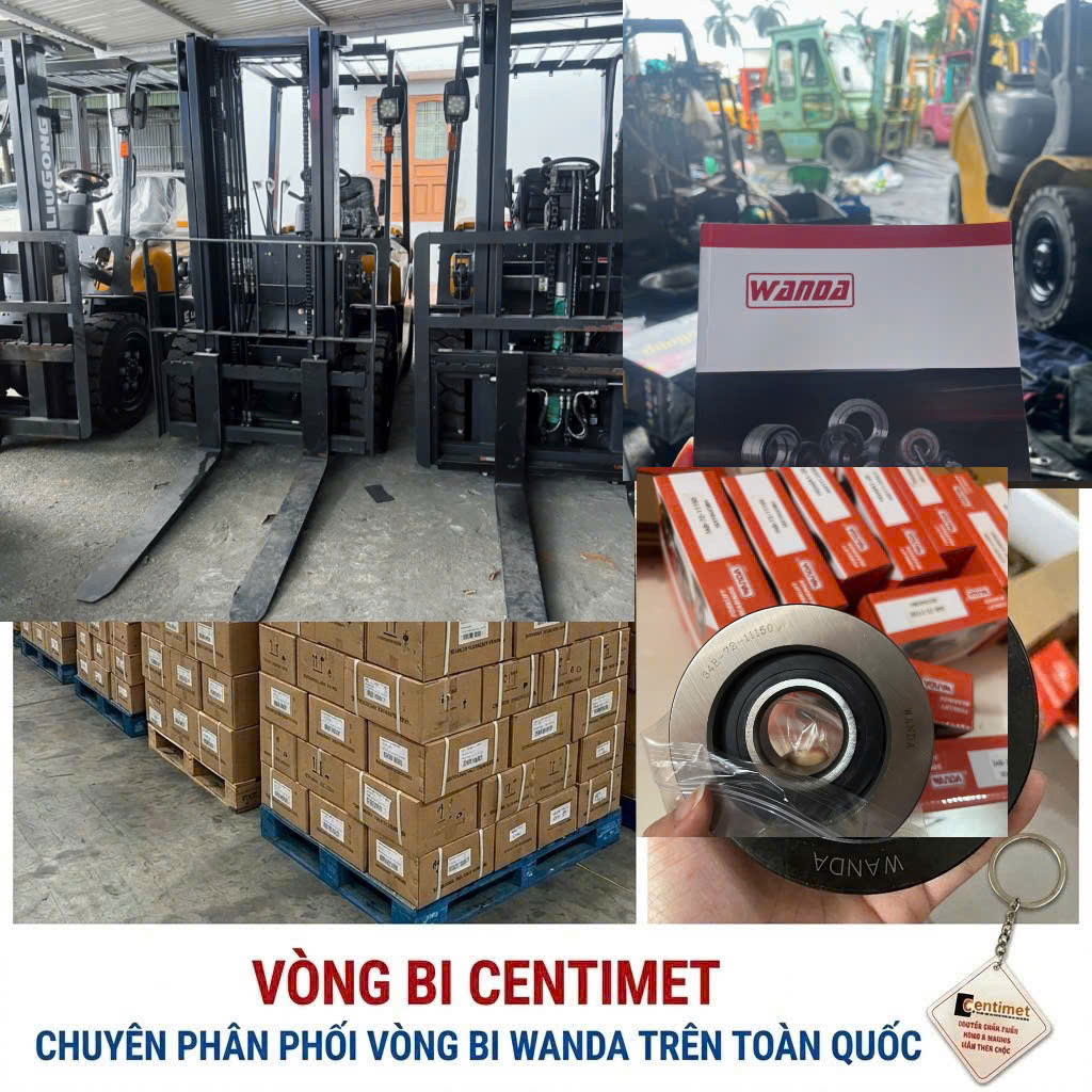 Vòng bi CENTIMET chuyên phân phối Vòng bi WANDA trên toàn quốc